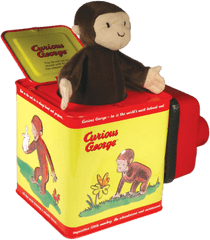 Curious George Jack In The Box - Jack In The Boxes Png