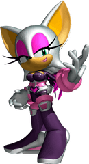 Sonic Heroes - Rouge The Bat Sonic Heroes Png