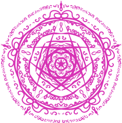 Download Pink Magic Circle Transparent - Transparent Background Magic Circle Transparent Png