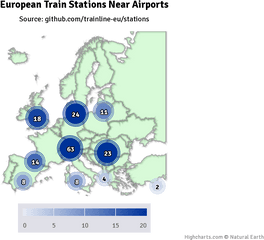 Map With Marker Clusters Highchartscom - Europa Png