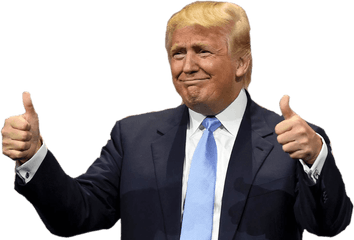 Two Thumbs Up Png Hd Transparent Hdpng Images - Donald Trump Png