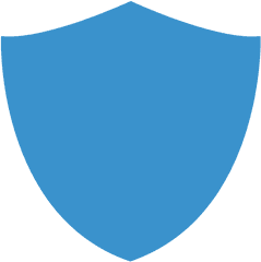 Protect Safety Security Shield Icon - Light Blue Shield Png