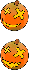 Pumpkin Face Happy - Free Vector Graphic On Pixabay Pumpkin Png