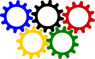 Vector Gears Colorful Download HQ - Free PNG