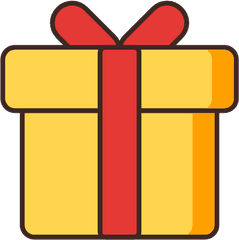 Christmas Gift Box Present Icon Png