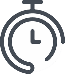 Sport Stopwatch Icon - Circle Png