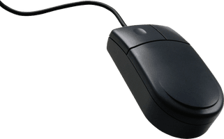 Black Pc Mouse Png Image