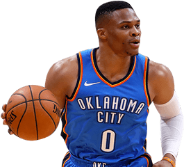 Russell Westbrook Png 3 Image - Oklahoma City Thunder Jersey