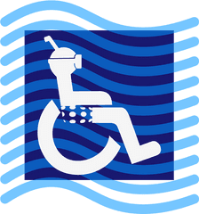 Disabled Diver Wheel Chair - Free Vector Graphic On Pixabay Diver Disabled Png