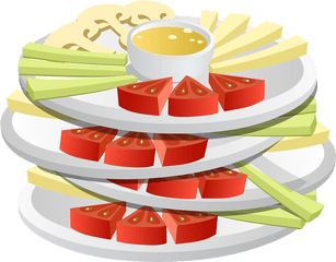 Snacks Food Vegetables - Snacks Png Vector