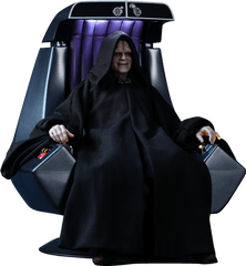 Palpatine - Throne Emperor Palpatine Hot Toys Png