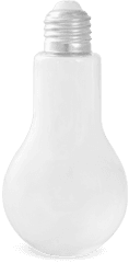 Plastic Light Bulb Bottle - Light Png