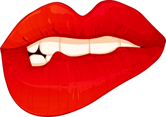 Closed Lips Clip Library Png Files - Transparent Background Lips Png