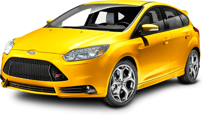 Ford Focus Yellow Car Png Image - Ford Focus Yellow Png