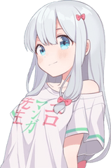 Kawaii Anime Chibi - Sagiri Eromanga Sensei Png