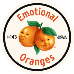 Emotional Oranges - Emotional Oranges Sticker Png