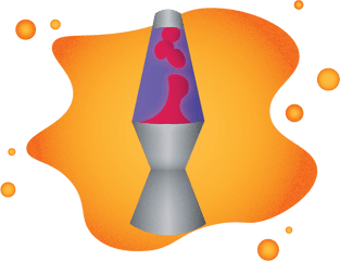 Lava Lamp By Beth Clifford - Dot Png