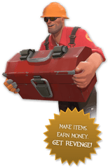 Team Fortress 2 - Tf2 Engineer Png