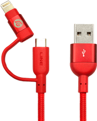 Premium Aluminum Lightning Du - Lightning Cable Png