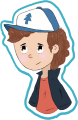 Download Dipper Pines Gravity Falls By - Dipper Pines Png