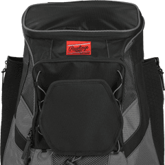 Rawlings R600 Players Baseball U0026 Softball Bat Pack Black - Rawlings Baseball Bag Png