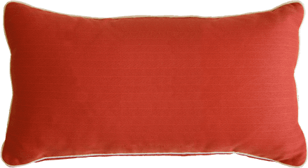 Coral Lumbar Pillow - Throw Pillow Png