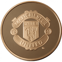 Download Manchester United 14oz Gold Medallion - Manchester Manchester United Full Hd Png