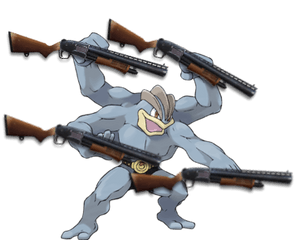 Me Before Double Pump Gets Nerfed - Pokemon Machamp Png