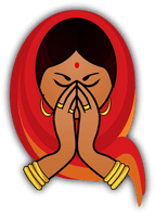 Praying Girl Vector Free HQ Image - Free PNG