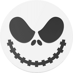 Jack Skellington Mask Head Free Icon - Jack Skellington Icon Png