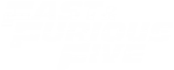 Fast Five Logo - Fast And Furious Title Png