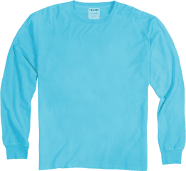 Gdh200 Garment Dyed Long Sleeve Tee - Long Sleeve Png