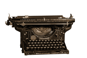 Antique Images Typewriter HD Image Free - Free PNG