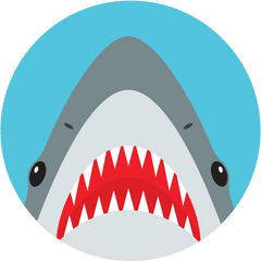 Jaws Picture Cartoon Shark - Cartoon Shark Jaws Png