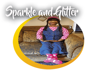 Home Sparkle And Glitter - Sitting Png