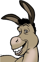 Shrek Clipart Download Free Clip Art - Donkey From Shrek Drawing Png