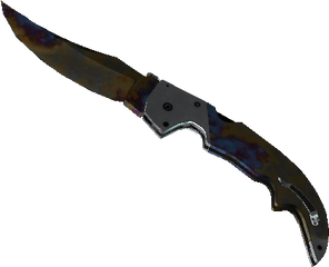 Drawing Knives Karambit Picture - Falchion Knife Case Hardened Png