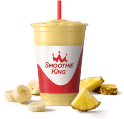 Pure Recharge Pineapple Smoothie King - Smoothie King Png