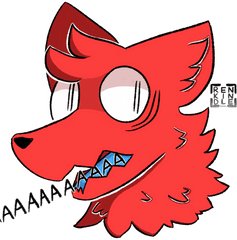 Renkindle - Anxiety Wolf Png