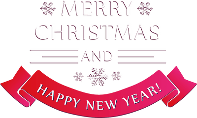 New Years Day Christmas Chinese Year - Merry Christmas Transparent Merry Christmas And Happy New Year Png