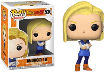 Dragon Ball Z - Android 18 Funko Pop Png