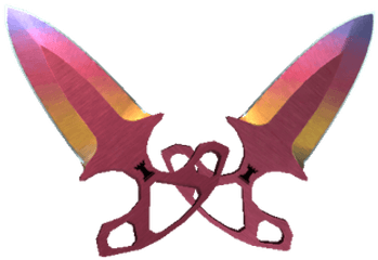 And Download - Shadow Daggers Fade Png