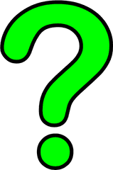 Moving Animated Question Marks - Green Question Mark Clipart Png