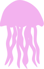 Clip Art - Clipart Jellyfish Transparent Background Png