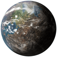 Class L Planet - Habitable Planet Transparent Background Png