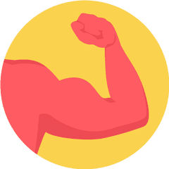 Muscle Arm Png Icon - Muscle Flat Icon