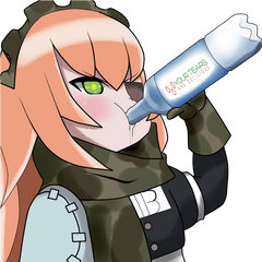 Cz2128 Delta - Anime Girl Drink Water Png