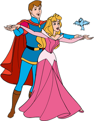 Aurora And Phillip Clip Art 2 Disney Galore - Cartoon Png