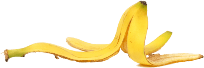 Download Free Png Banana Peel End Up - Banana Peel Png