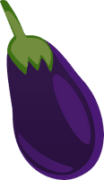 Vector Eggplant Free HD Image - Free PNG